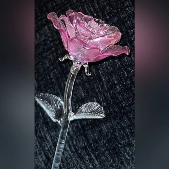 Waterford Crystal Other - Waterford Crystal Pink Fleurology Rose  N w/o T
